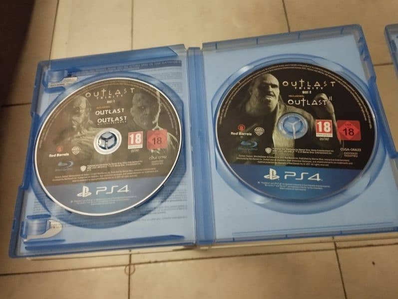 Outlast, resident evil biohazard, evil within 2 "horror game  for PS4" 2