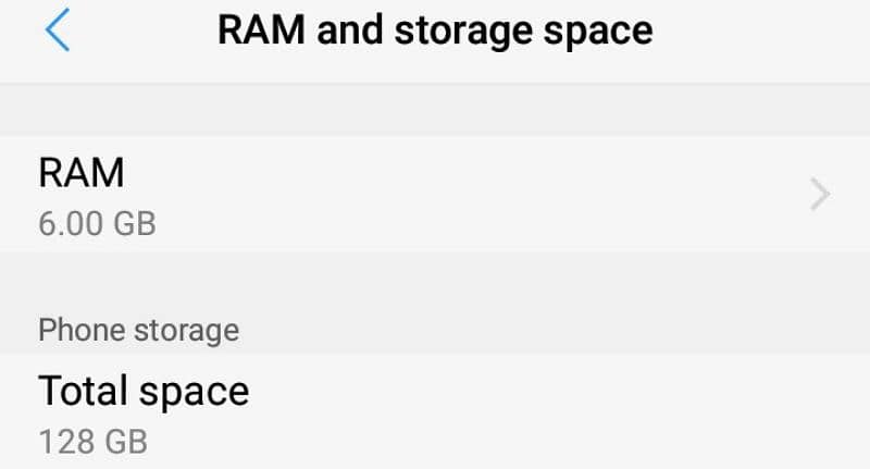 vivo y71 6/128 non pta exchange possible 3