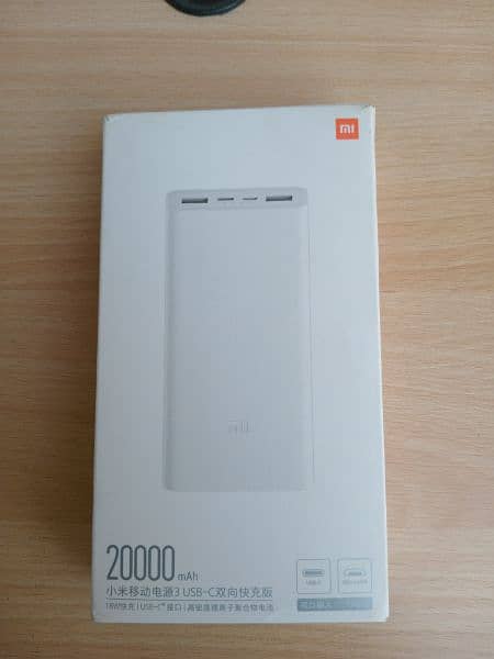 Orignal Mi Power Bank for Sale 20000 Mah 9