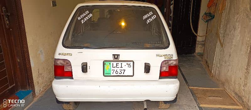 Suzuki Mehran VX 1989 7