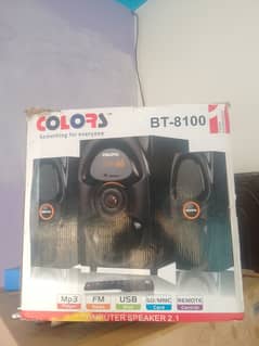 Colors BT-8100 Bluetooth woofers