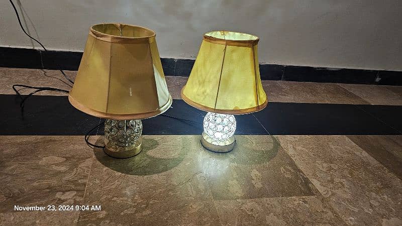 USED Side Table Lamps for Bed Side Tables 1