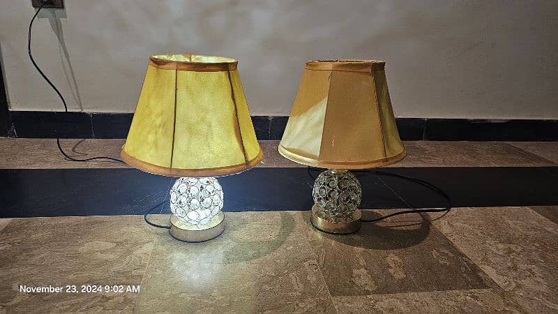 USED Side Table Lamps for Bed Side Tables 2