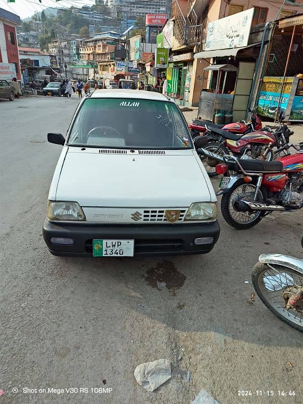 Suzuki Mehran VXR 2006 on my name. smart card available 0