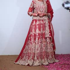 Bridal dress for barat