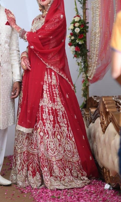 Bridal dress for barat 3