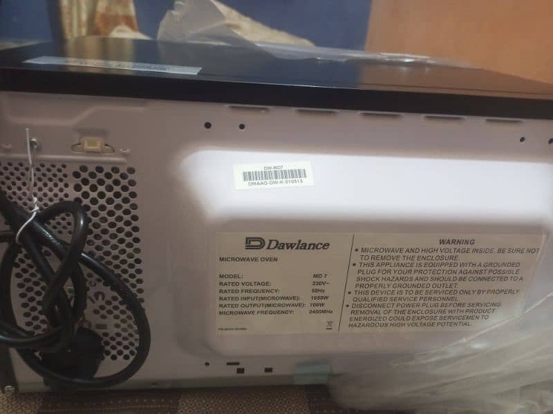 new Microwave oven model MD 7 4