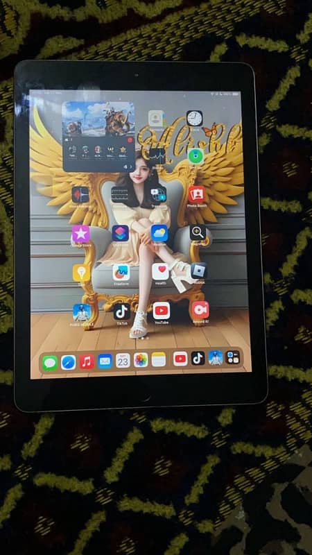 ipad 6 generation for sale argent with box 32Gb in karachi 1