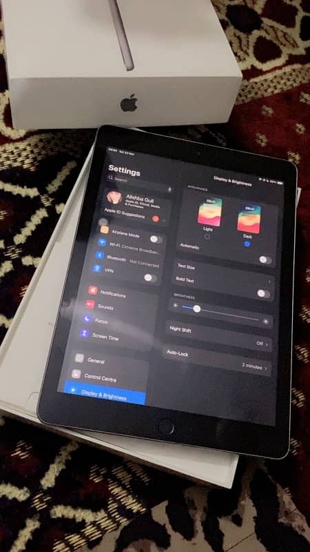 ipad 6 generation for sale argent with box 32Gb in karachi 2