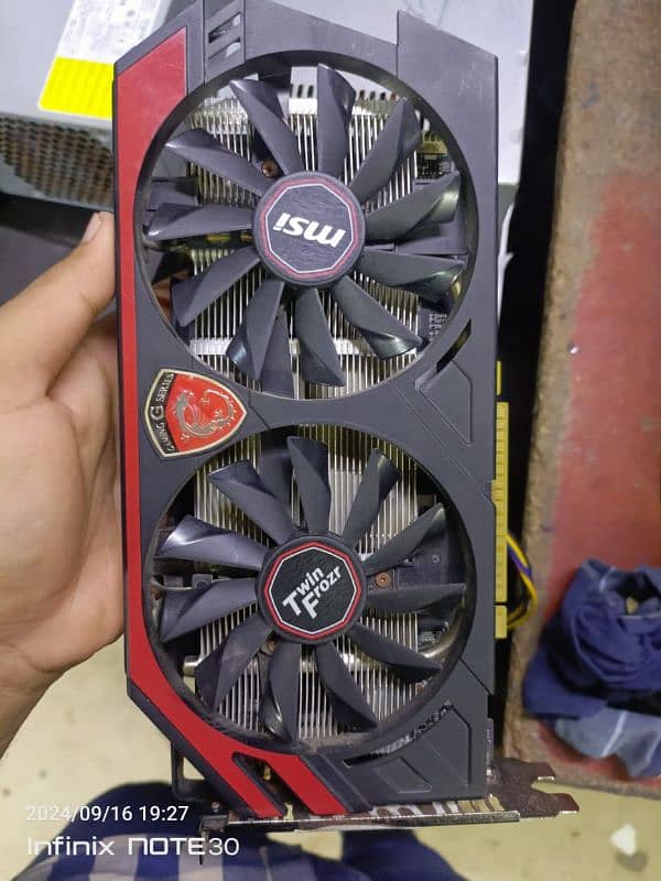 MSI GTX 750ti 2gb ddr5 128 bit 3