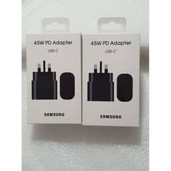 45 W PD Fast charging adapter For Samsung.