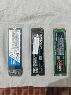 1TB and 512GB SSD M2