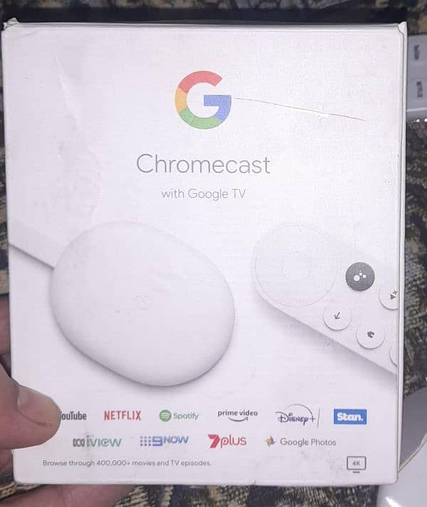 Google Chromecast 4K (Repacked) 0