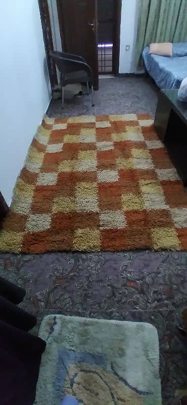 Turkish style rug 1  bar uze kiya ha just like new good condection 0