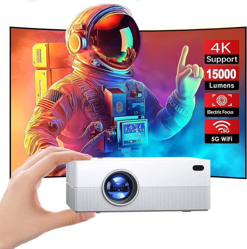 X5 box pack electric focus /  Mini Projector with WiFi /Movie Projecto 0