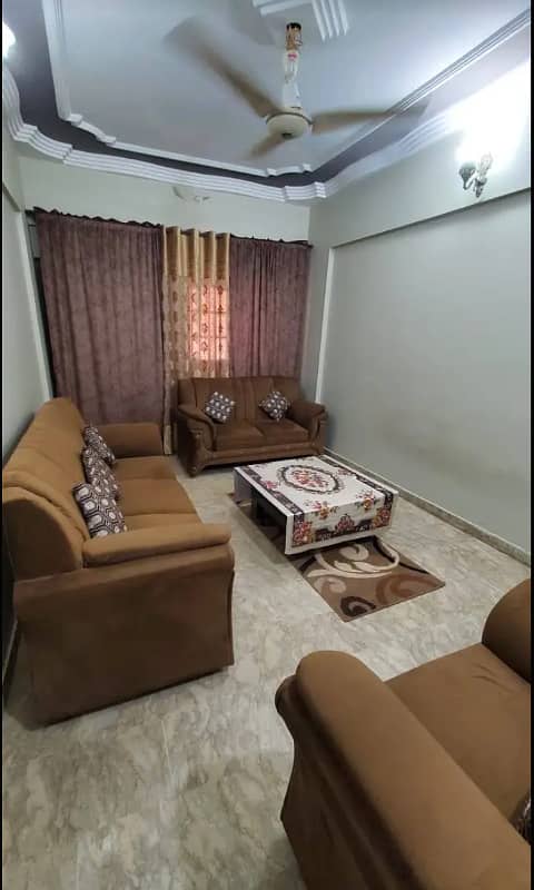 2 Bed D/D 2nd Floor With Roof Available For Rent Prime Location Gulshan-e-iqbal Block-10A 0