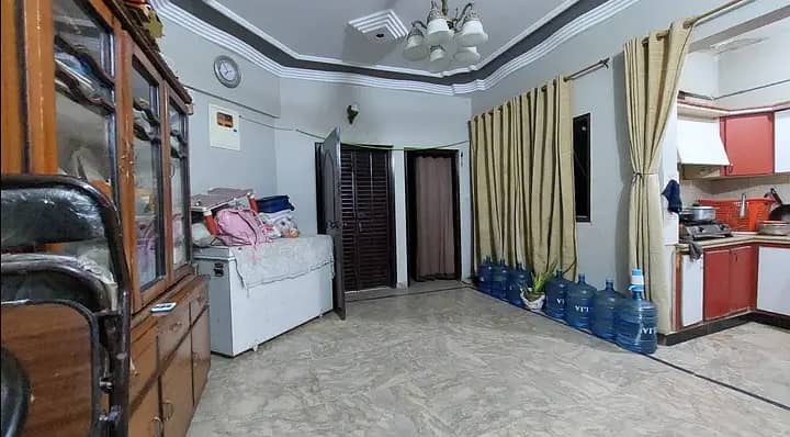 2 Bed D/D 2nd Floor With Roof Available For Rent Prime Location Gulshan-e-iqbal Block-10A 6