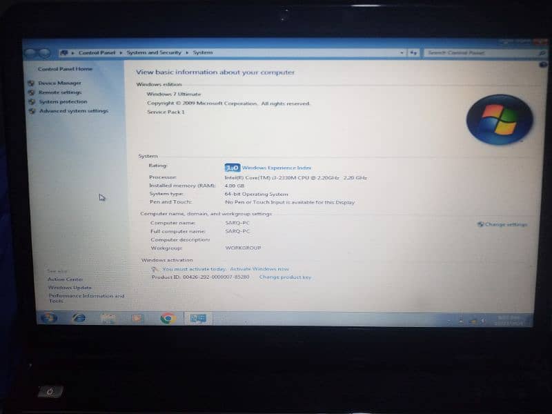 Dell Inspiron 5110 core i3 2nd Generation 1