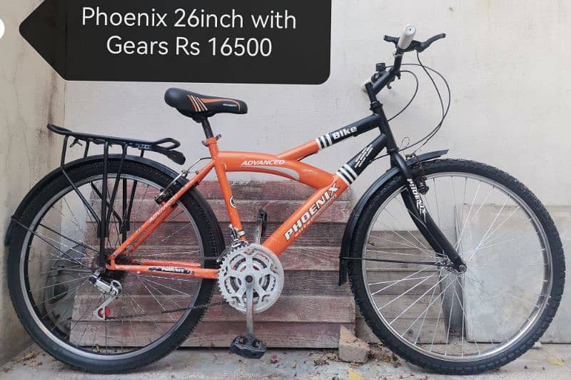 Reasonable Prices Used Bicycles in Good condition Ready to Ride 10