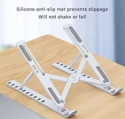 Computer Laptop Stand Portable Multi Purpose Flexible Adjustment Table 0