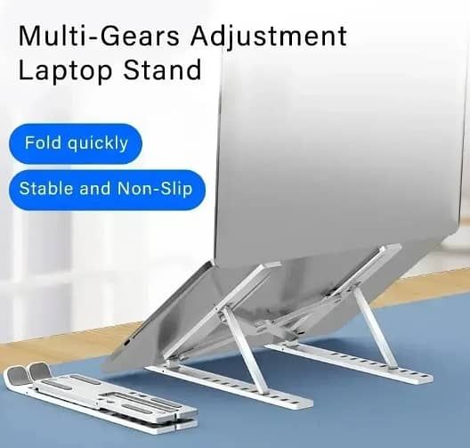 Computer Laptop Stand Portable Multi Purpose Flexible Adjustment Table 1