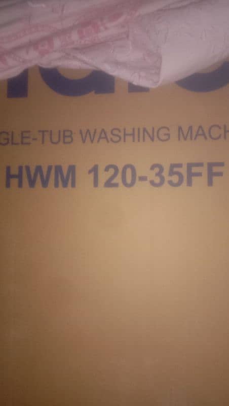 washing machine brand new 1