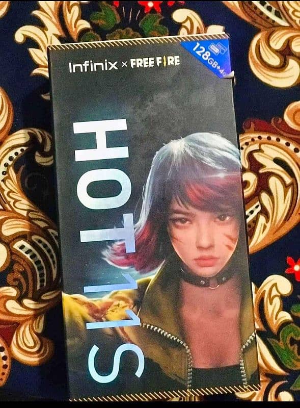 Infinix hot 11s 128 gb with box 8