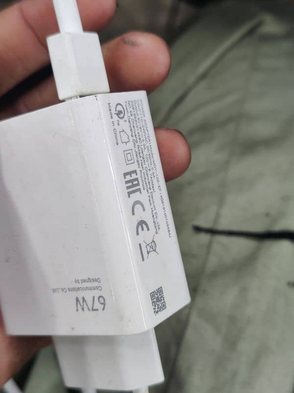 Xiaomi 11t original 67w charger 2