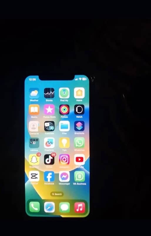 I phone x ha all ok non pta 64 gb face id off ha 8