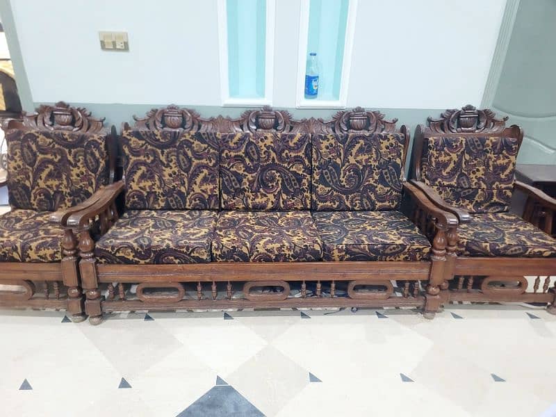 Pure wooden Sofa with Molty foam 6