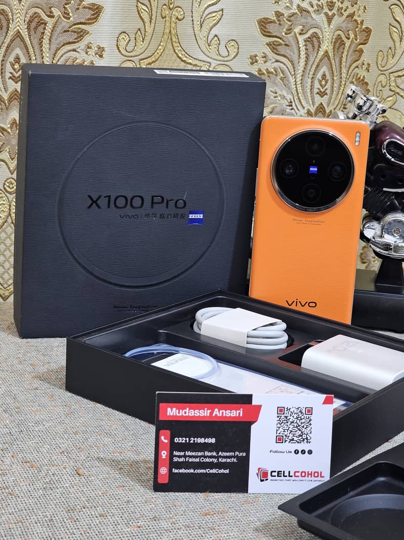 Vivo X100 Pro Official PTA Approved With Box 0