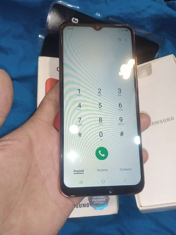 Samsung Galaxy A03 PTA official approve box hai 3rm GB32 all ok hai 5