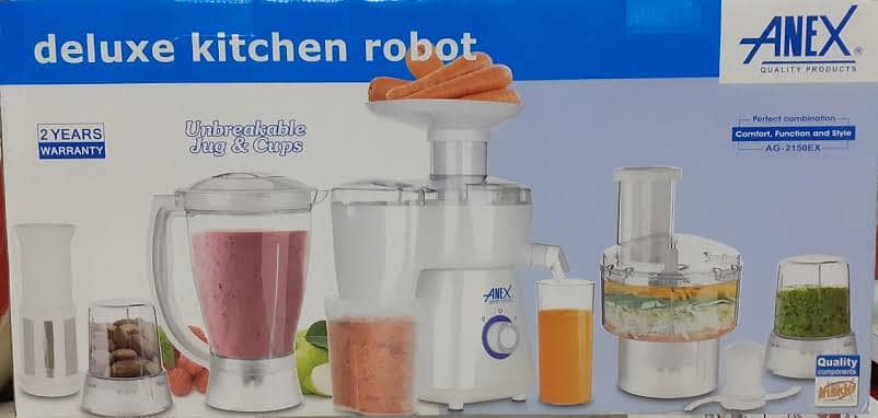 Anex Juicer AG-2150/EX Deluxe 0