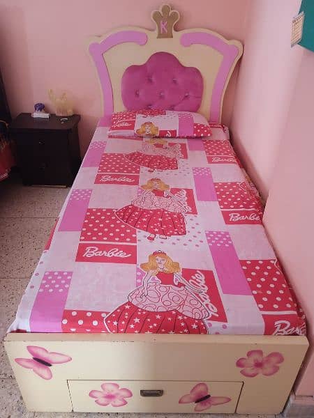 Single Bed with Mattress 0