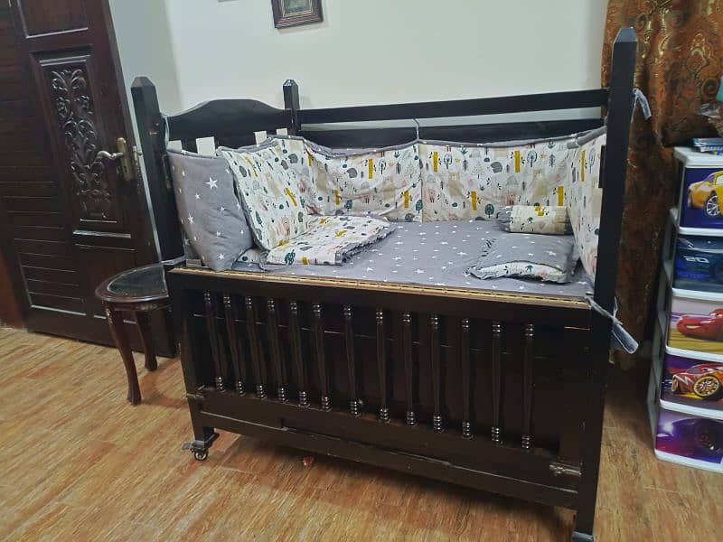 Baby cot | Baby bed | Wooden cot | Kids bed | Kids Crib Coat 1