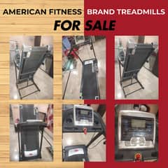 /Elliptical/Treadmills/Running MachineAmerican Fitness Brand Treadmill