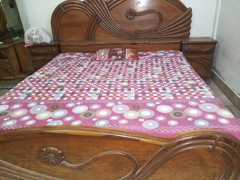 DOUBLE BED FOR SALE WITHOUT FOAM!! 0