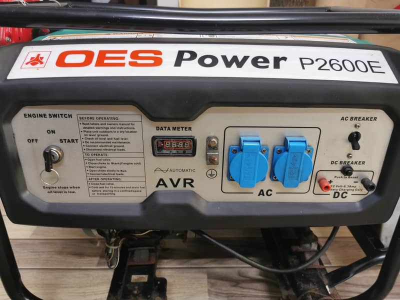 Generator OES Power | P2600E | Slightly used for Sale 2