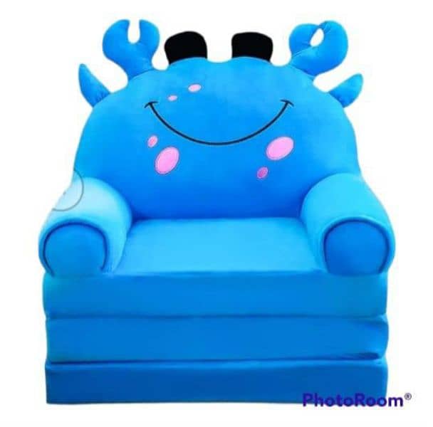 SALE!  STUFF SEATS AND TOYS  3 layers Kids Folding Sofa Cum Bed 9