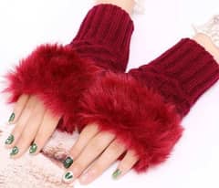 Women's Fur Gloves