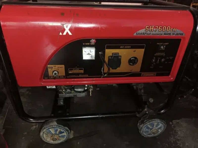 Honda elemax 6.5kva generator for sale 1