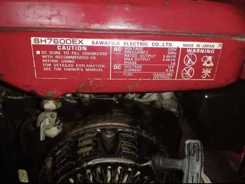 Honda elemax 6.5kva generator for sale 4