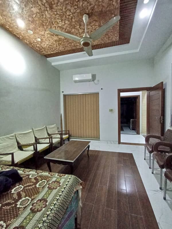 7 Marla Vip Fully Furnished Brand New House For Rent Model City 1 Society Area Boundary Wall Canal Road Faisalabad 0