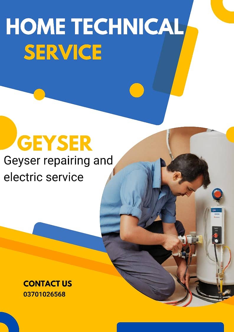 Ac Services in Karachi, Geyser Services, Electrician Services 0