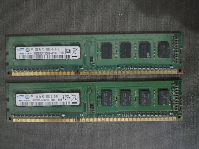 RAM DDR3 2GB×2 BRAND SAMSUNG 1