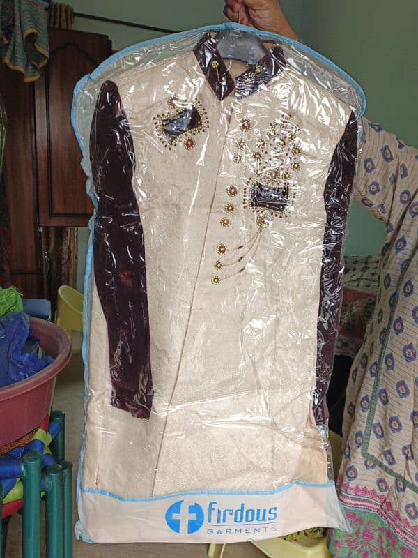 Beautiful sherwani ready to wear 0