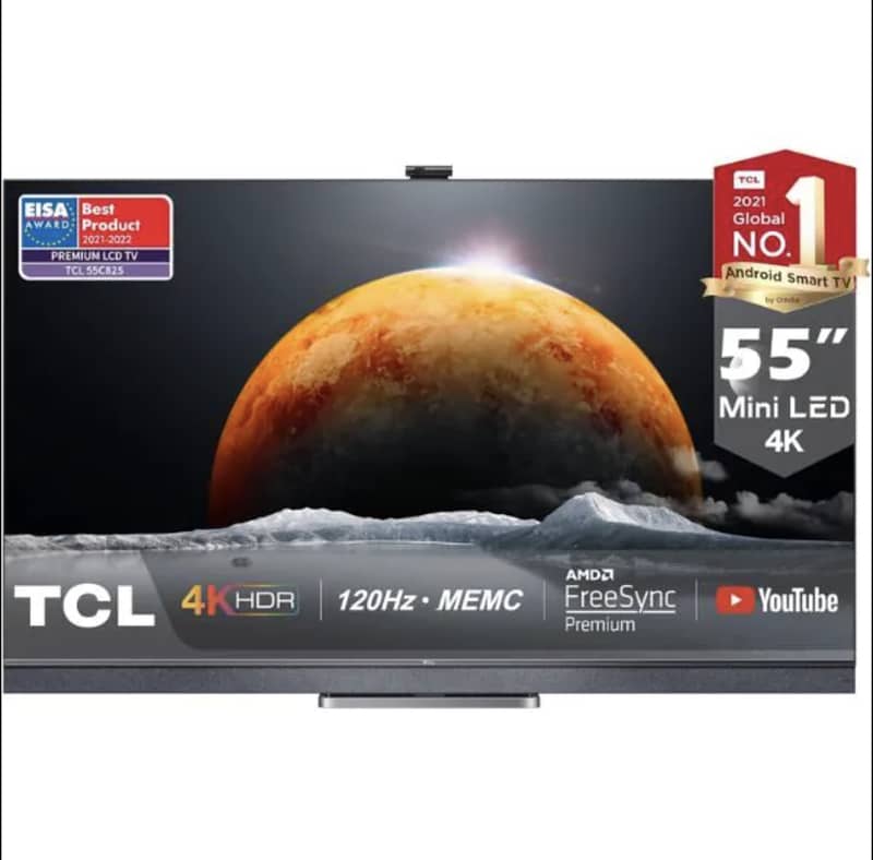 TCL 55inches C825 4K HDR LED SMART TV Sale 0