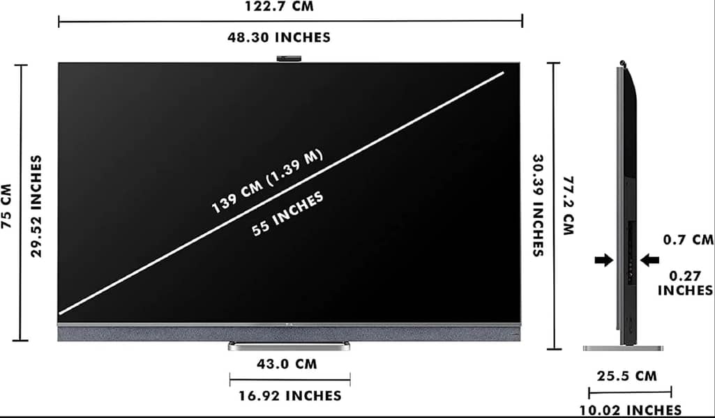 TCL 55inches C825 4K HDR LED SMART TV Sale 4