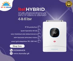 6KW itel Hybrid Inverter IP 54 Protection