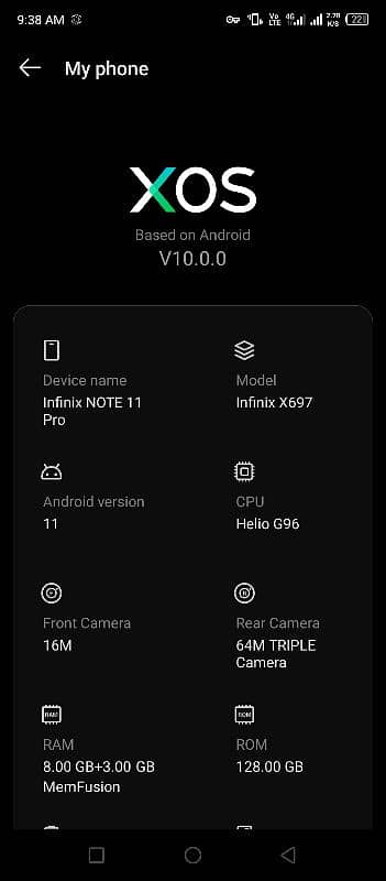 infininx note 11pro 6